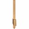 Ekena Millwork Eugene Smooth Timber Gable Bracket, Western Red Cedar, 96"W x 16"H x 1 1/2"D x 3 1/2"F, 4/12 Pitch GBW096X16X0204EUG00SWR - alternate 3